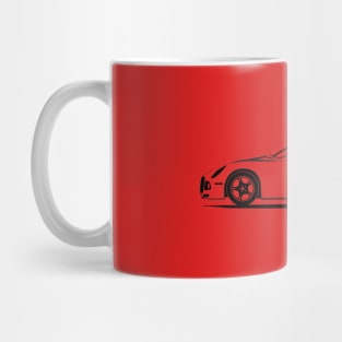 Alfa Romeo 8C Spider Competizione Black Mug